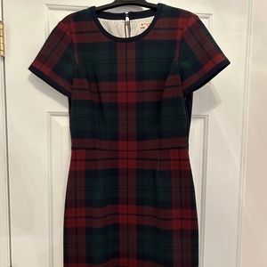 Brooks Brothers dress in red/green tartan